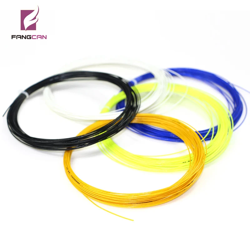 FANGCAN-BG66 Multifilament Badminton Racket String, alta durabilidade, treinamento Thin Badminton Line, 0,66mm