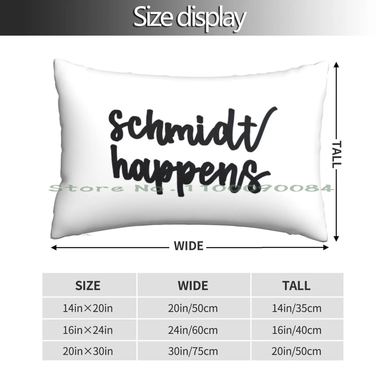 Schmidt Happens Pillow Case 20x30 50*75 Sofa Bedroom Schmidt Happens Winston Schmidt Max Greenfield New Girl Schmidt New Girl