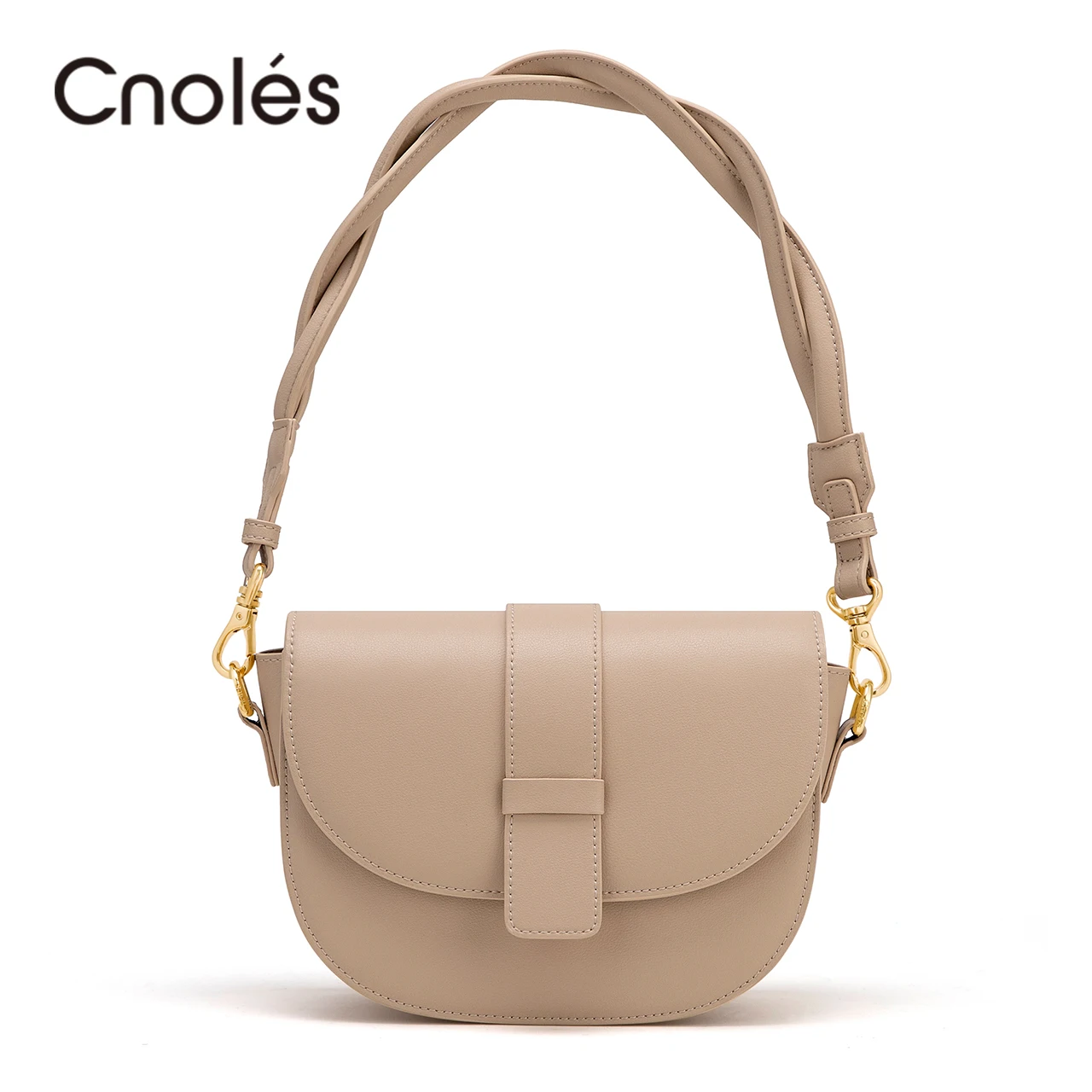 Cnoles Cute Mini Crossbody Bags For Women Leather Casual Messenger Shoulder Bag Female Travel Lipstick Tote