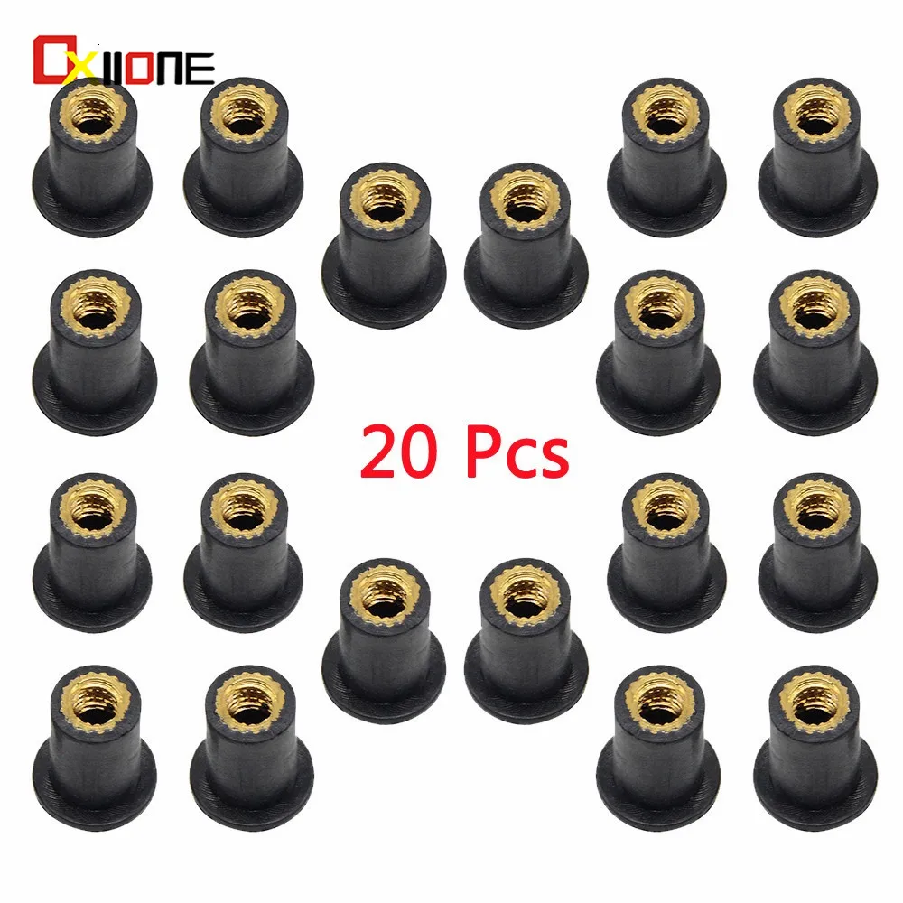 

M5 5MM Motorcycle Windscreen Well nut Rubber Well Nuts FOR SUZUKI GSXR1000 K7 GSXR 1000 GSX R1000 GSXR-1000 BMW S1000RR S 1000RR