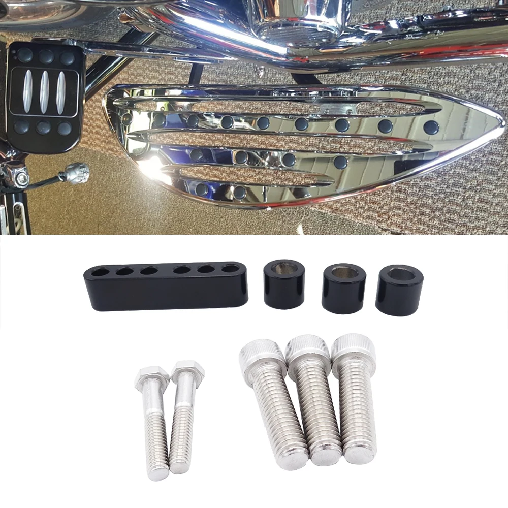 3/4 inches Footpeg Extension Kit with Bolts Fit for Harley Touring FL 1983-2008