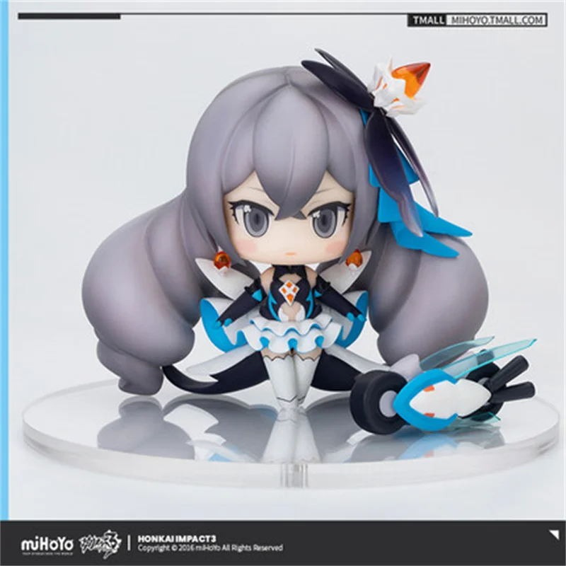 

Anime Game Honkai Impact 3 COSPLAY HERRSCHER OF REASO Bronya Zaychik ABS Painted Finished Product Q Version Figure Decoration