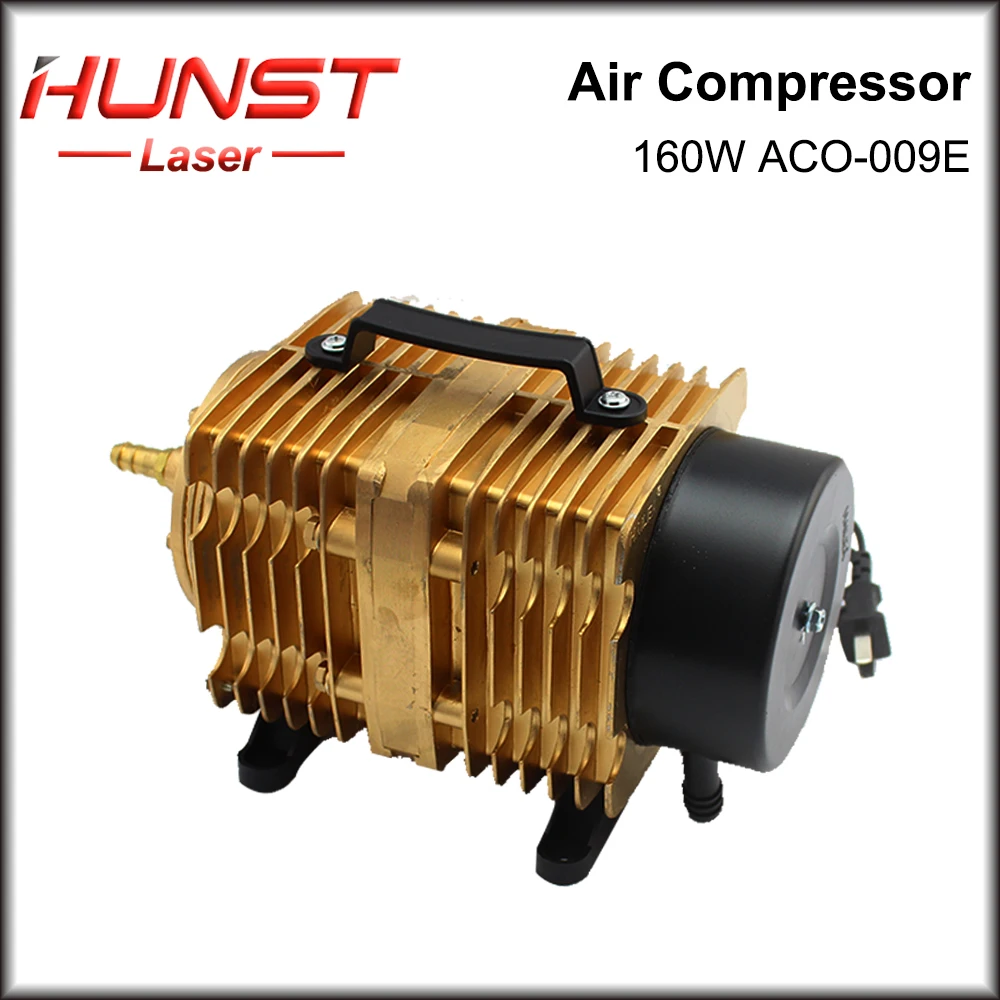 Imagem -02 - Hunst-electrical Bomba de ar Magnética Compressor de ar para Co2 Laser Gravação e Máquina de Corte 220v 160w Aco009e