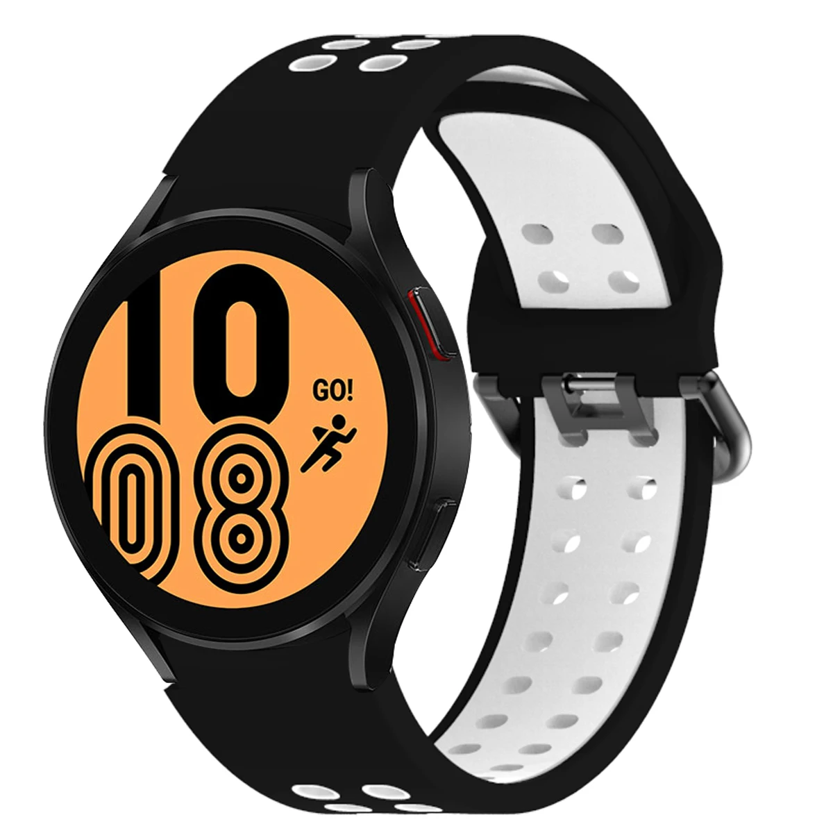 สายนาฬิกาซิลิโคนสําหรับ Samsung Galaxy Watch 5 4 40/44 มม.Watch5 Pro 45 มม.Watch4 คลาสสิก 42/46 มม.สร้อยข้อมือกีฬา WatchBand