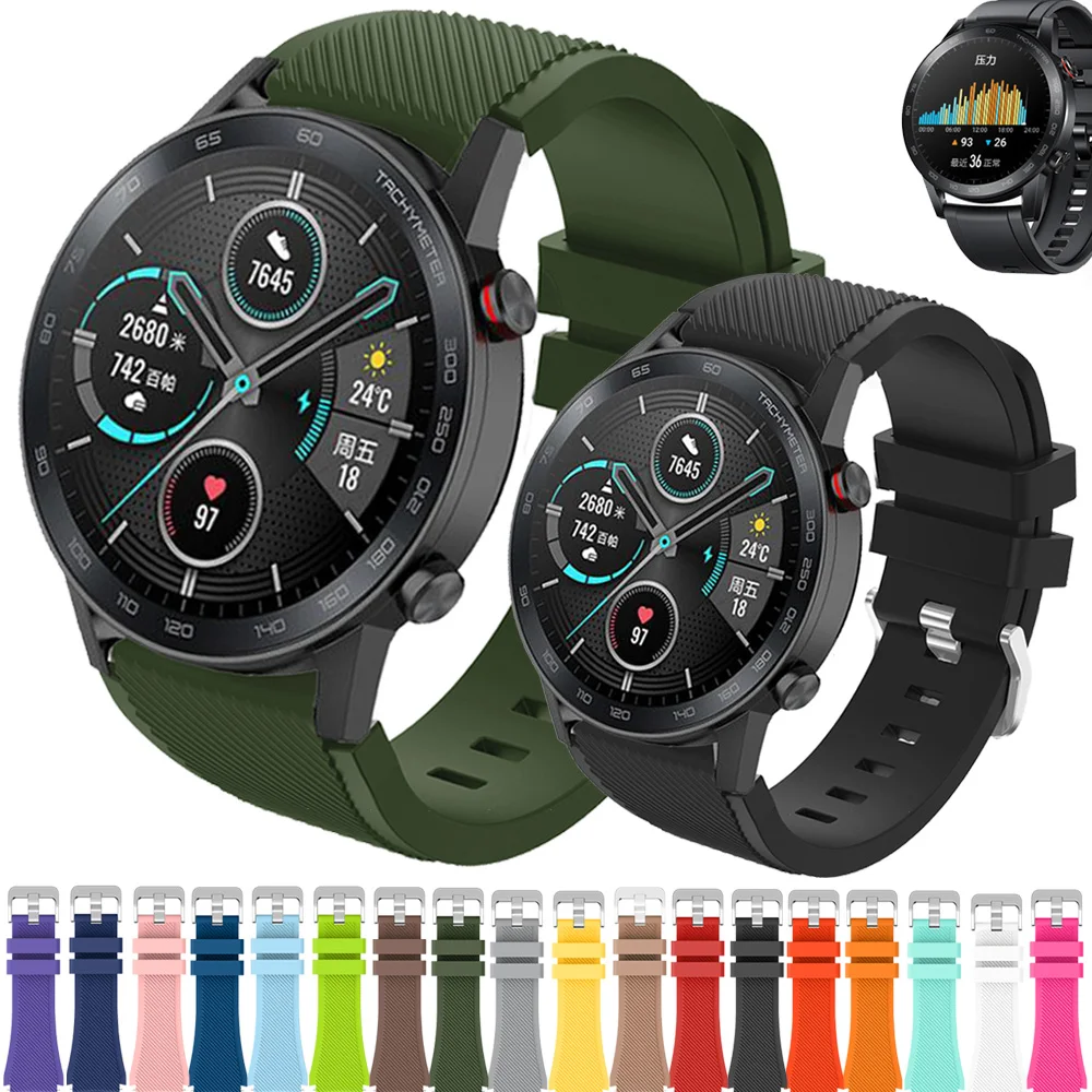 Correa de silicona de 22mm para reloj Xiaomi Huami Amazfit Pace, pulsera deportiva para Huawei Watch GT, repuesto