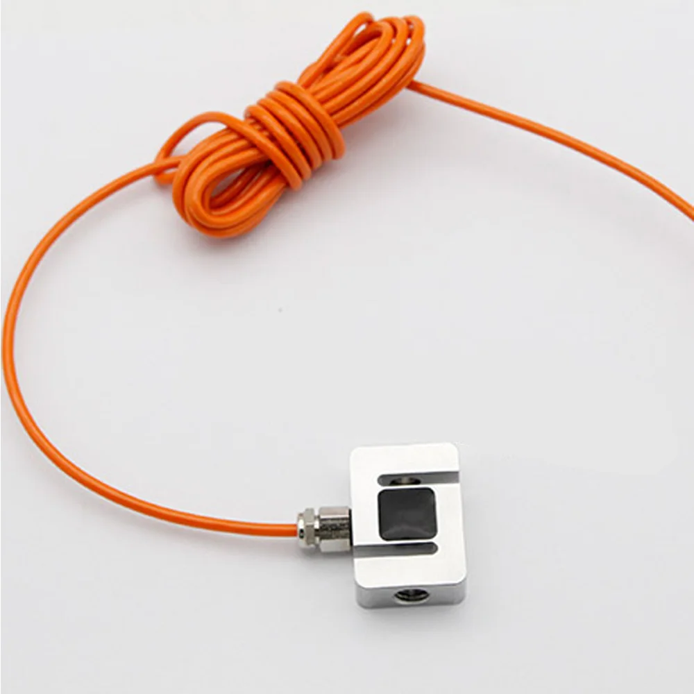 DYLY-107 célula de carga tipo mini s de alta precisão em aço inoxidável 5 10 20 30 50 100 200 kg sensor de força robô
