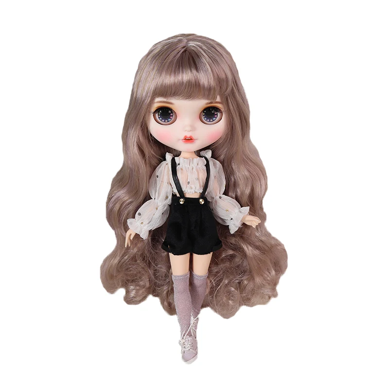 DBS Quần Áo Cho Băng Giá Blyth Búp Bê 1/6 Bjd Đồ Chơi Trang Phục Đầm Phối Áo Sơ Mi