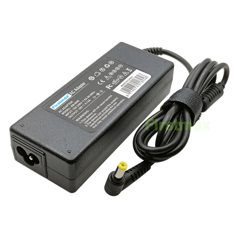 Chargeur pour Passerelle, 19V, 4,74 A, 90W, pour NO50, NO51, NS50, NS51, NV51, NV52, NV53, NV54, NV55, NV55S, NV56, NV57, NV57H, NV58, NV59, NV59C