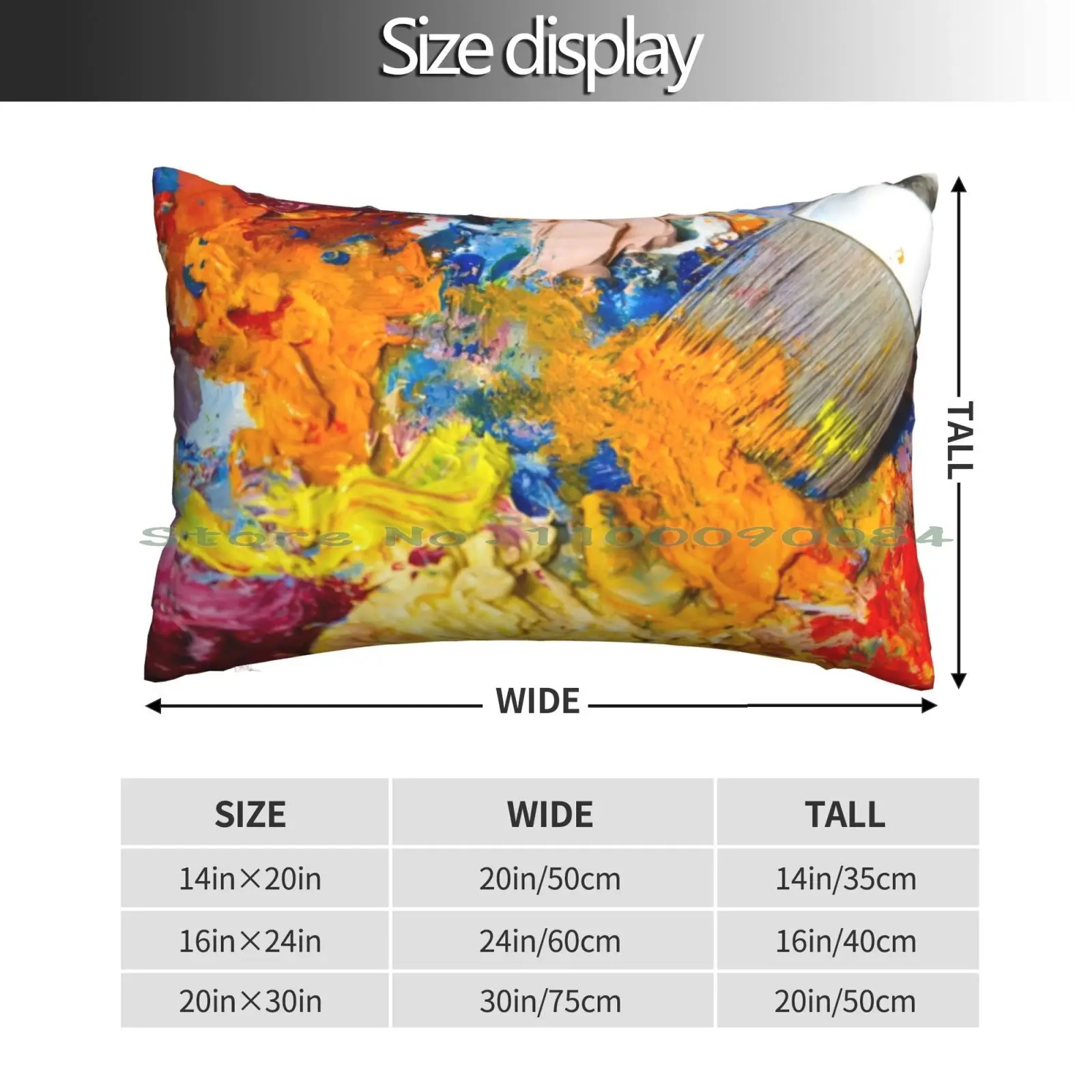 Oil Paint Tapestries Artist Pillow Case 20x30 50*75 Sofa Bedroom William Morris Pink Red Flowers Floral Flower Pattern Pink Red