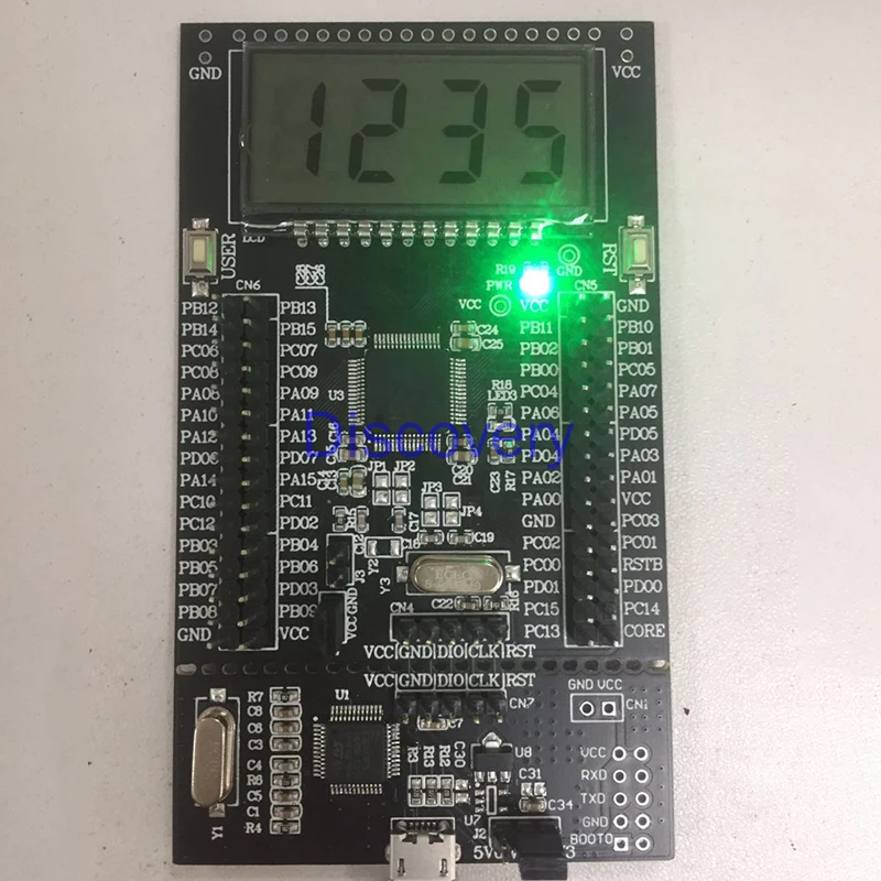 HC32L136 DEVELOPMENT Board HC32L130 M0+ MCU Direct Simulation Recording