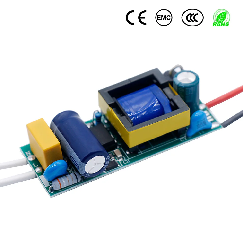 Sterownik LED 350mA 12-18W 18-25W 25-36W zasilacz LED jednostka konwerter AC90-265V transformatory oświetleniowe dla LED DIY