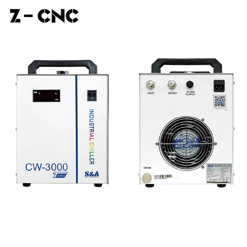 リレー & A-Cw3000水チラー,Co2レーザー用220v,25W,30W,40W,50W,60W,70W,オリジナルCw3000