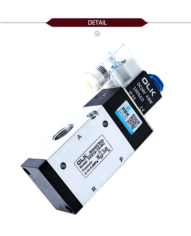 3V410-15-NC 3V410-15-NC 3/2-Wege-Pneumatik-Magnetventil AC220V DC24V DC12V AC110V AC24V Normalerweise geschlossene und offene Ventile – Detail 5