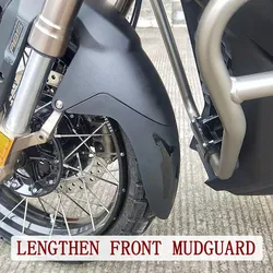 For Zontes U-125 U1-125 U-155 U1-155 Motorcycle Front Fender Cover Mudguard Extension Splash Guard Fit U 125 U1 125 U 155 U1 155