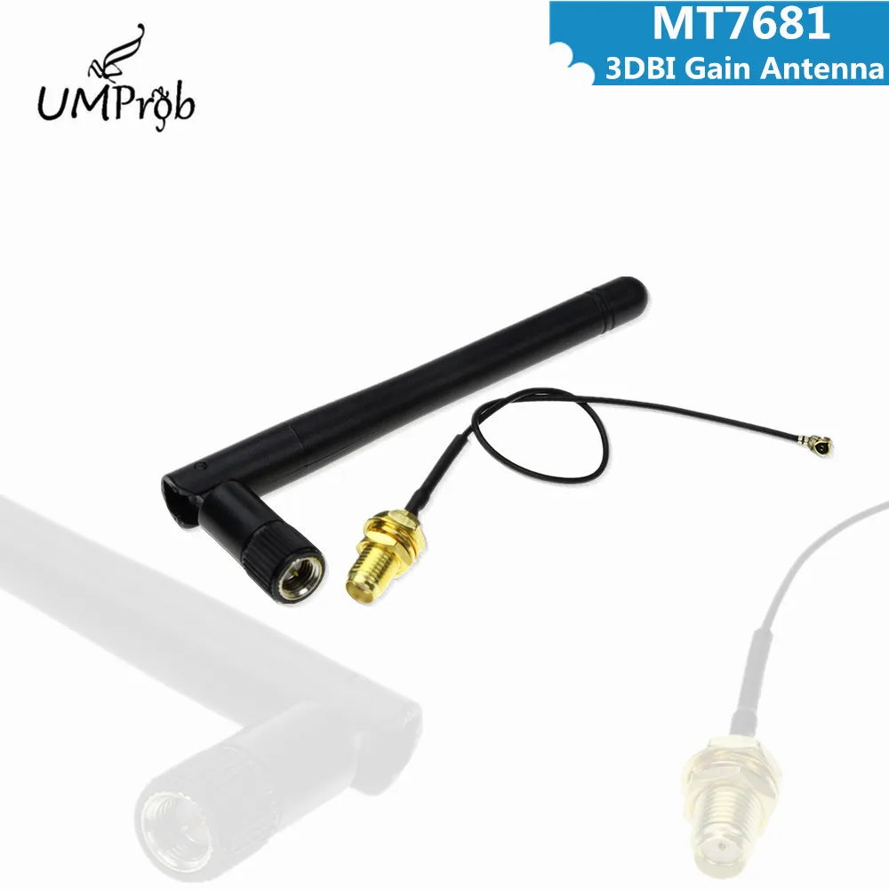 MT7681 3DBI Gain Antenna ESP 8266 ESP8266 Serial WIFI Wireless Transceiver Module For Diy Kit