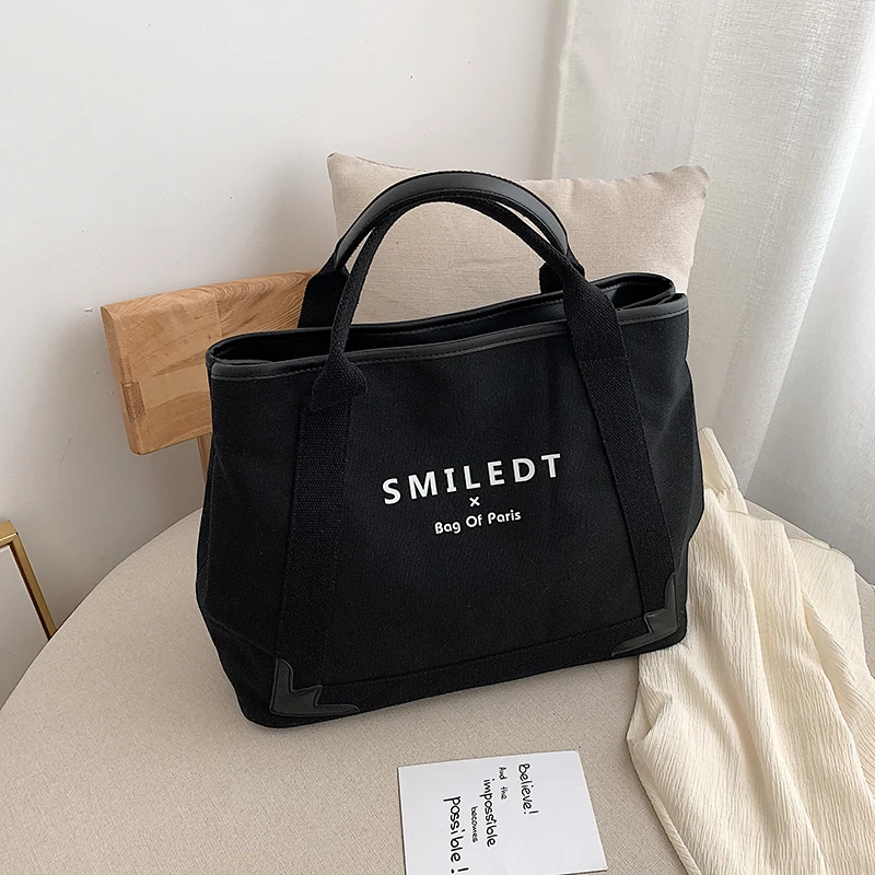 Luxury Canvas Handbags Women Large Capacity Messenger Bags Fashion Designer Ladies Shoulder Bag High Quality Casual Tote Bags