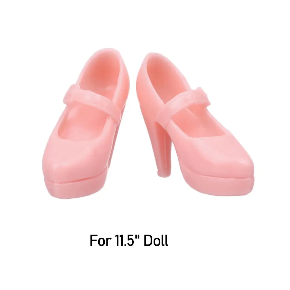 Sneakers High Heel Foot Flat Shoes Sandals for 30cm Doll Daily Wear Fashion Shoes Cool Sunglasses for 11.5