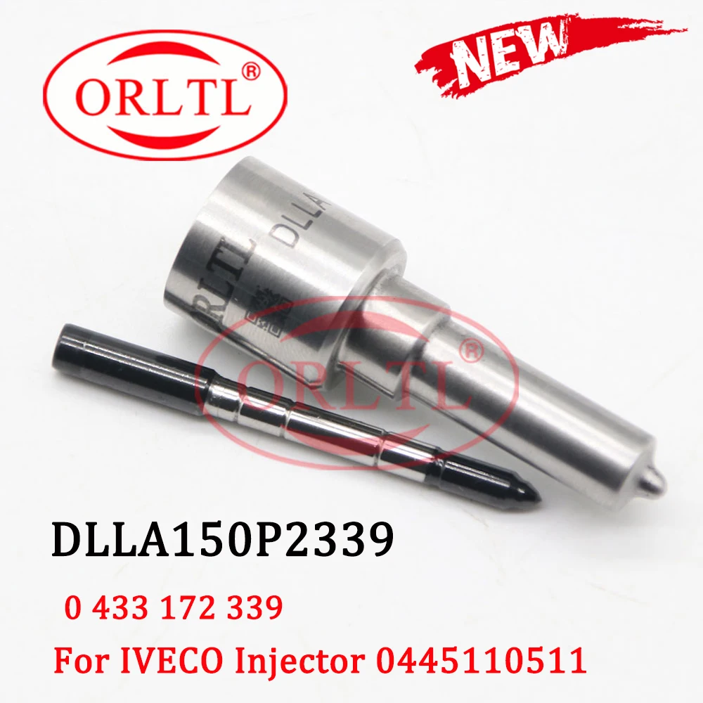 

ORLTL Fuel Oil Injection Nozzle DLLA150P2339 Diesel Injector 0 433 172 339 DLLA 150P 2339 for Bosch 0 445 110 511, 0445110511