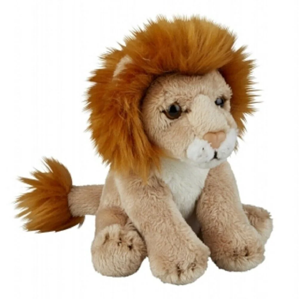 Soft Toy Lion Plush 15 Cm Cute and Realistic Male Lion Bear Plush Kawaii Plush Toy for Kids