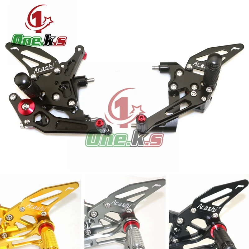 Motorcycle Foot Pegs Rest Rearset Rear Set Footrest Rearsets For DUCATI Panigale 1199 1199S 1199R 899 1299 PANIGALE Foot Rest