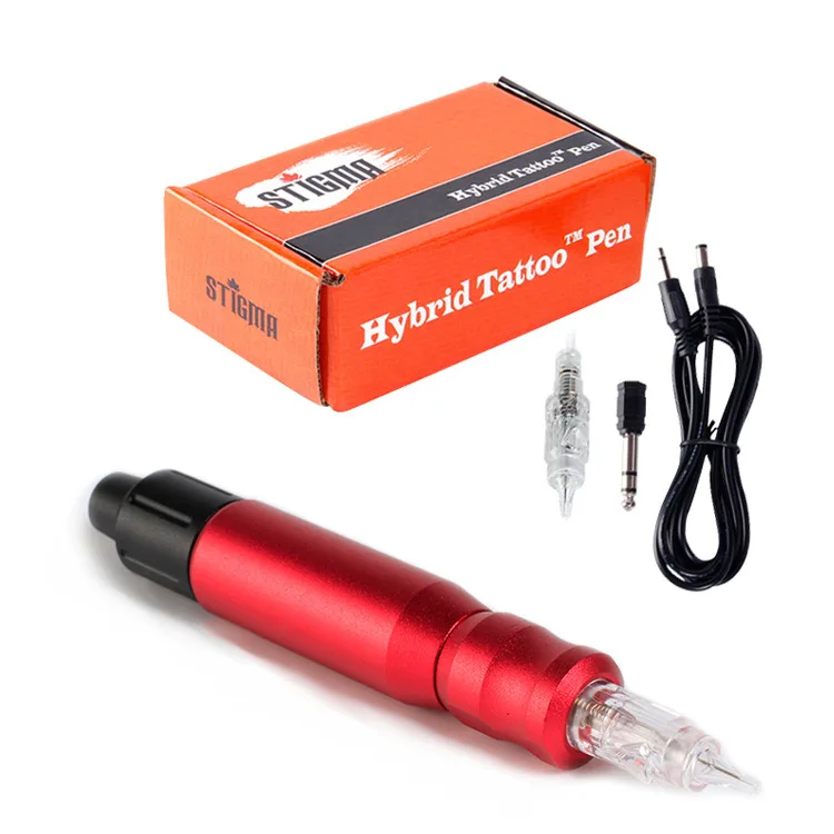 Motor Tattoo Pen Set New Motor Tattoo Pen Electric Tattoo Machine One Needle Beauty Tool Art Supplies Noise Reduction 2021 New