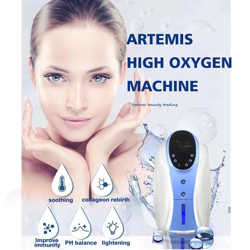 Korean Technology Oxygen Therapy Machine Create High-concentrated Oxygen For Skin Treatment Rejuvenation Acne Removal