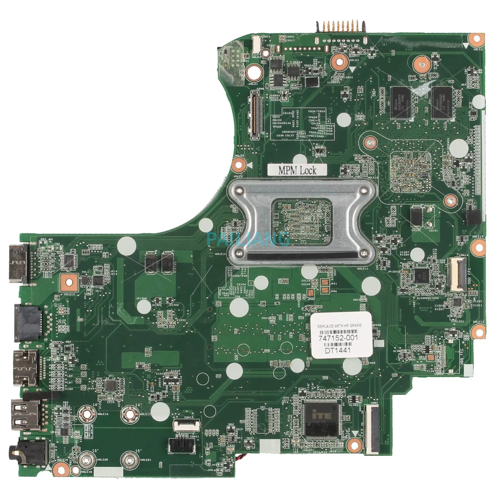 PAILIANG Laptop motherboard For Pavillion HP 14-D 15-D Mainboard 747152-001 01019BG00 EM2100 216-0841036 tesed DDR3