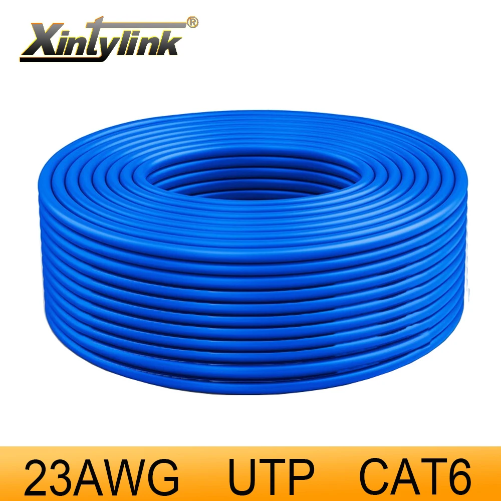 

xintylink RJ45 Network Cable Cat6 UTP Pure Copper unShielded Twisted Pair 1GB/S ethernet Patch LAN for Router switches modem