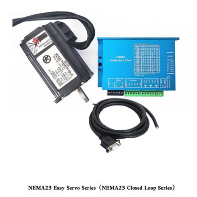 

Nema 23 2-phase stepper Servo motor set HSS57 driver + 2N.m 57 full closed Loop high-speed stepper motor