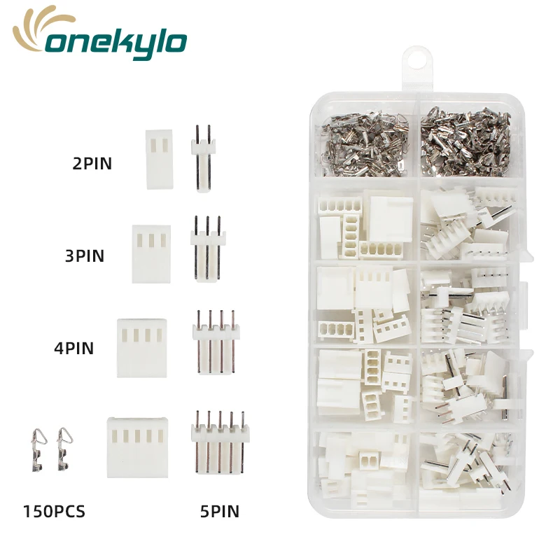 Alicates de herramienta de prensado JST XH-2.54, conectores JST 2,54 2510 con enchufe conector, aguja y cabezal de enchufe