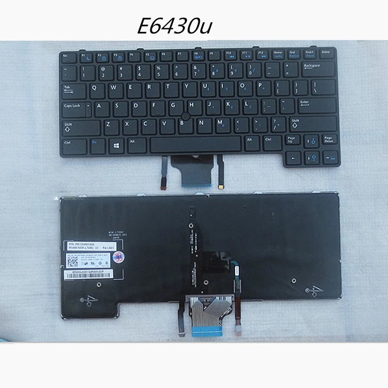 New Laptop English Layout keyboard For Dell Latitude E6430U E6330 E6530U E6430u-100