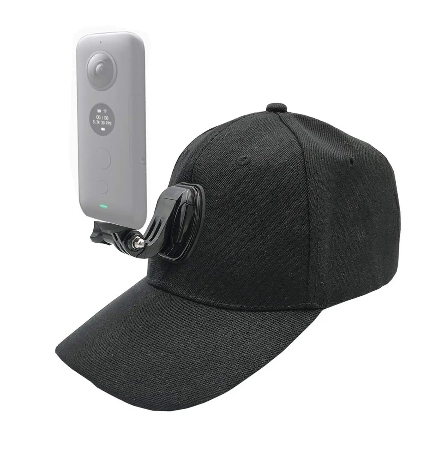 Baseball Sunshade Hat Cap with Quick Release Buckle Mount for GoPro Hero 8/7/6/5/4/DJI OSMO Action/Pocket/Insta360 one X Cameras