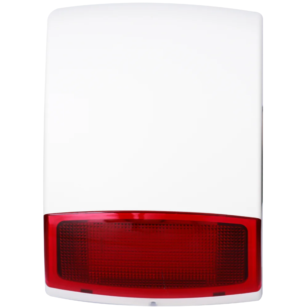 Focus Wired External Siren Strobe Flashing Alarm100dB Big Sounds Alarming Compatible With Alarm System Which Has 12V Wired Port