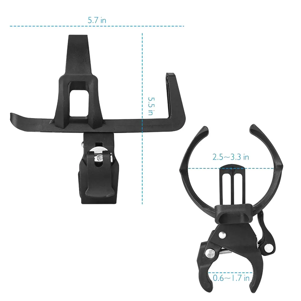 Portabotellas de plástico para bicicleta, soporte para botella de agua para bicicleta de montaña, soporte para taza de agua, jaula Rotable,