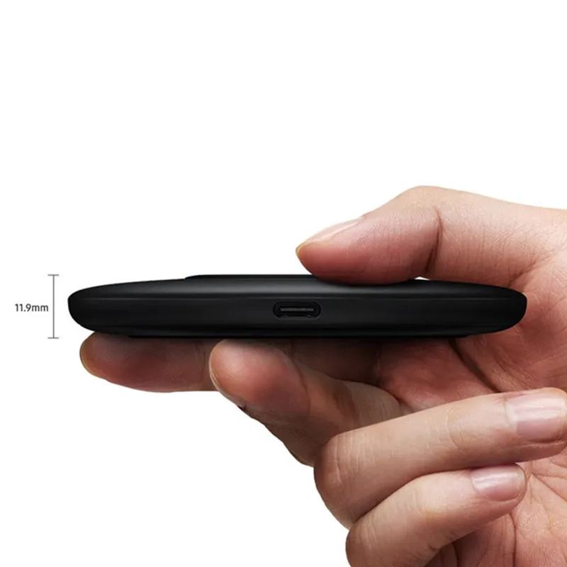 Soporte de cargador inalámbrico rápido para Samsung, Original, para Galaxy S24, S10, S9, S8 Plus, S7, note 10 + 9, iPhone Plus X, 15W, Qi Pad EP-P1100