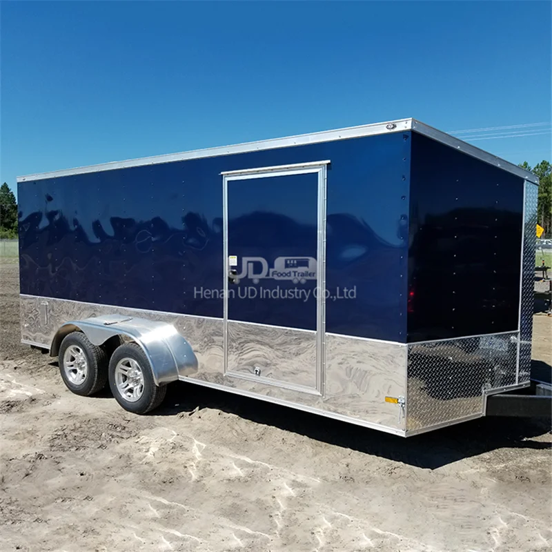 Comida rápida quiosque café van cachorro quente sorvete carrinho móvel cozinha concessão comida caminhão reboque para venda
