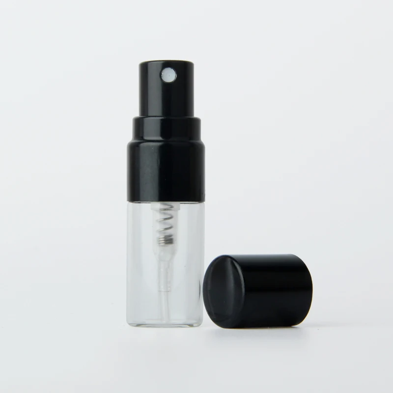 100 Teile/los 2 ml Mini Nachfüllbare Parfüm Flasche Für Probe Spray Flasche Metall Zerstäuber Tragbare Reise Geschenk Kosmetische Behälter – Detail 8