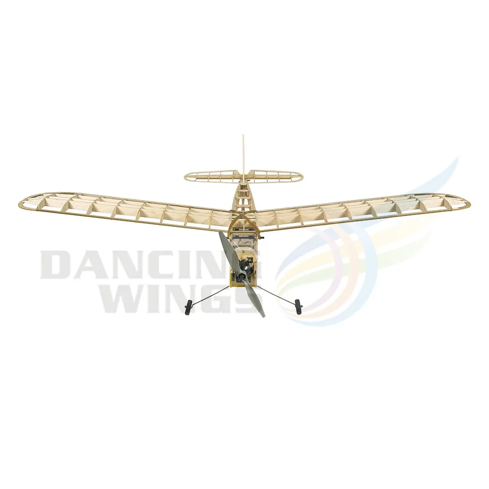 New Blasawood Laser Cut RC Airplane Old Timer Training Balsa Kit 1150mm Wingspan Cute Girl  Slow Flying Glider Old Time Orginal