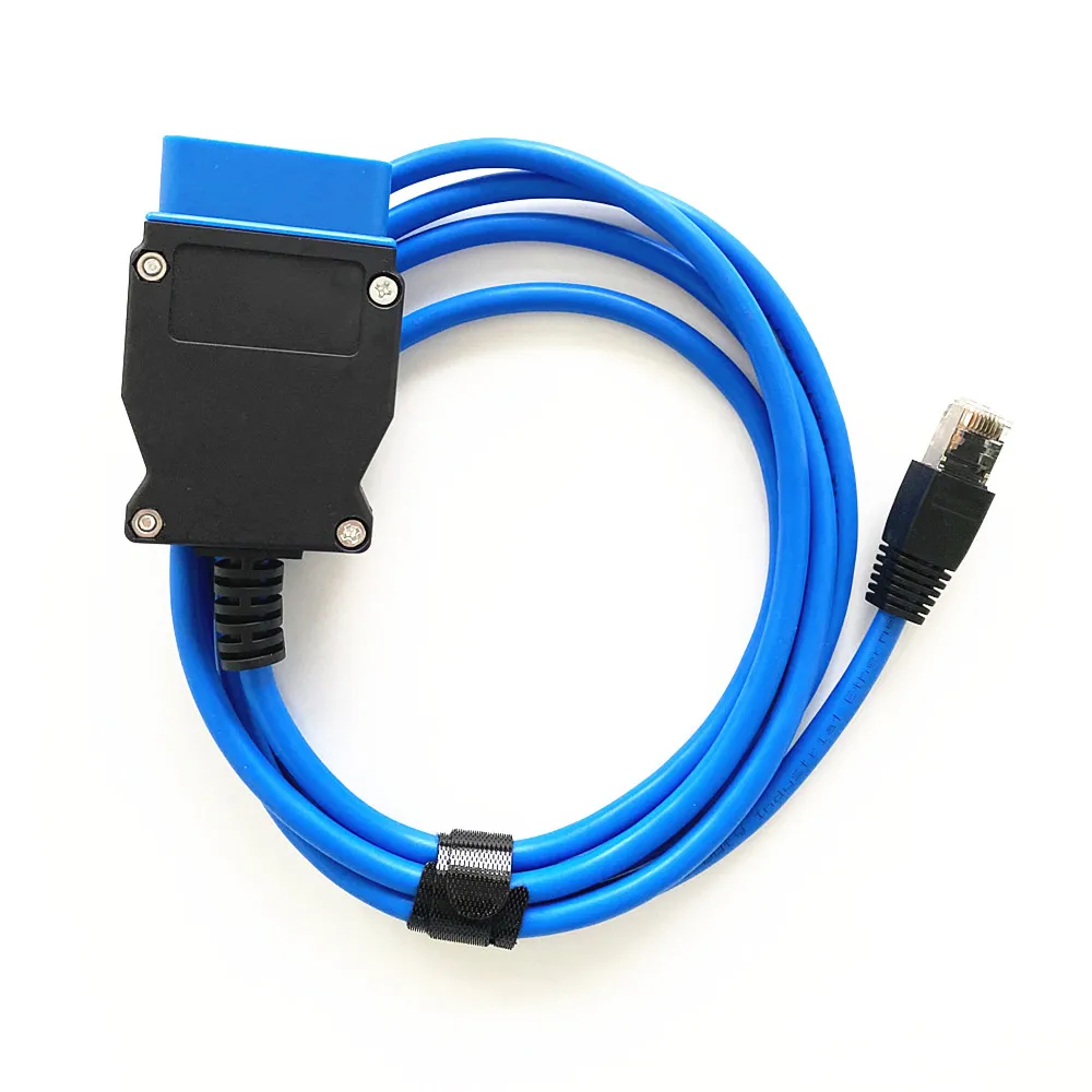 High Quality ENET Cable for BMW F-series ICOM Enet to OBDII Coding Hidden Data Tool OBD2 Car Diagnostic Cable