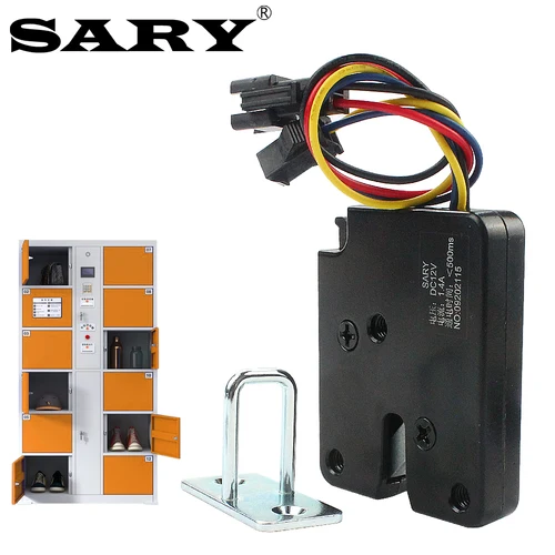 Imagen 2 del producto Cerradura electrónica para puerta de armario pequeña, 5 piezas, DC3v5v12v, cerradura de puerta para máquina expendedora, cerradura de control eléctrico, mini cerradura para cajón de gabinete