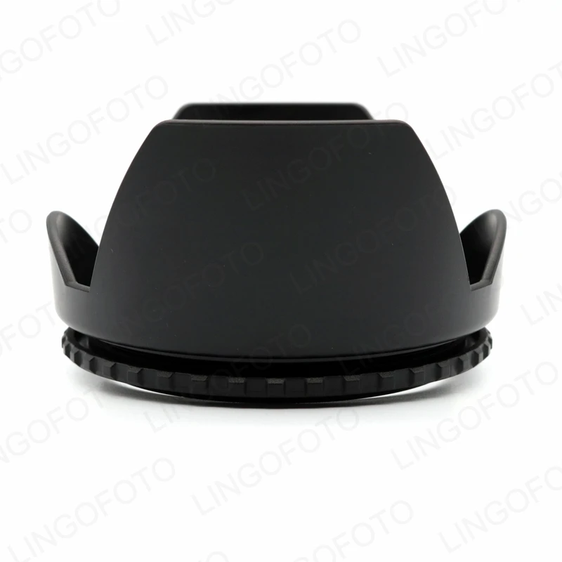 Lente de pétalo de flor genérica de 86mm 95mm para lente de 35mm (o longitud focal más larga), capucha de lente de pétalo de flor Universal profesional de plástico LC4149