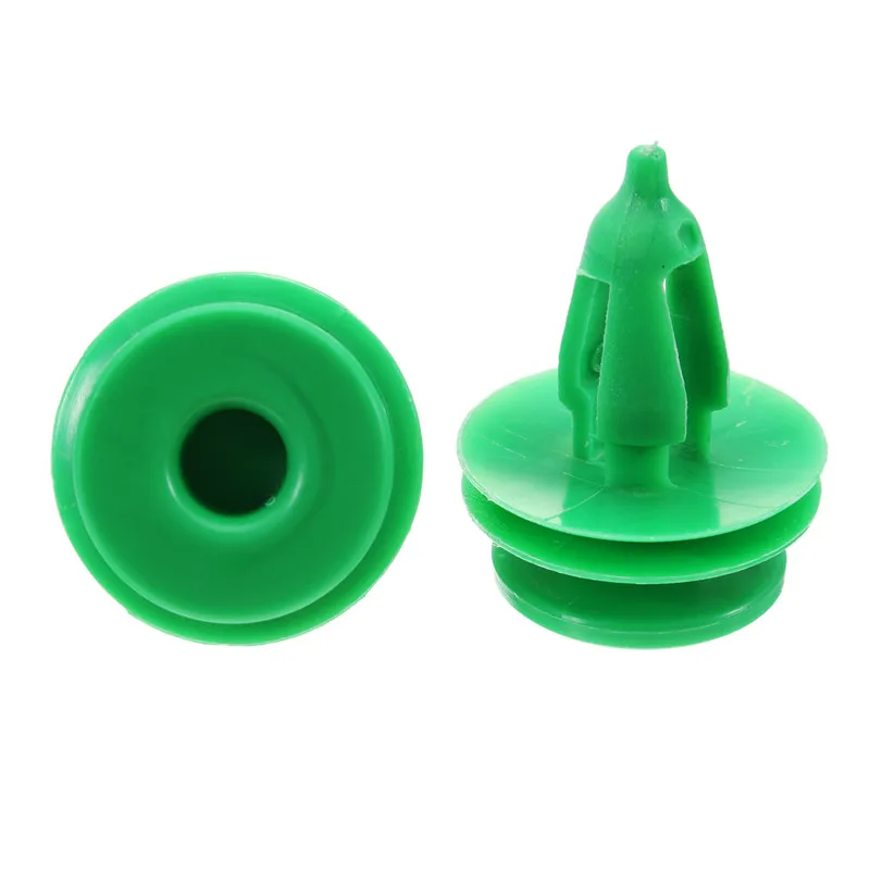 50Pcs Car Door Panel Trim Fasteners Plastic Green Clips for Jeep Grand Cherokee For Chrysler WJ For Jeep For Chrysler Replaces