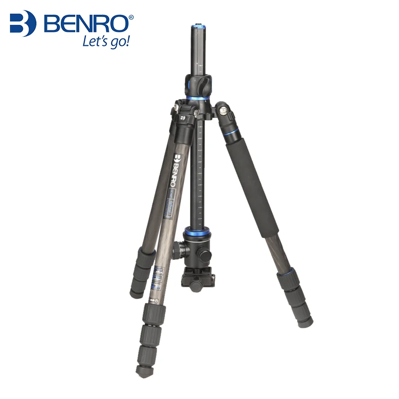 

Benro GC168TB1 Tripod Carbon Fiber Tripods Monopod For Camera With B1 Ballhead 4 Section Max Loading 12kg DHL Free Shipping