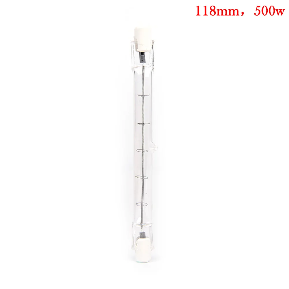 300W 500W Halogen Lamp 78MM Double Ended Linear R7s Halogen Light Bulb AC220-240V Household Decor R7s Halogen Bulb