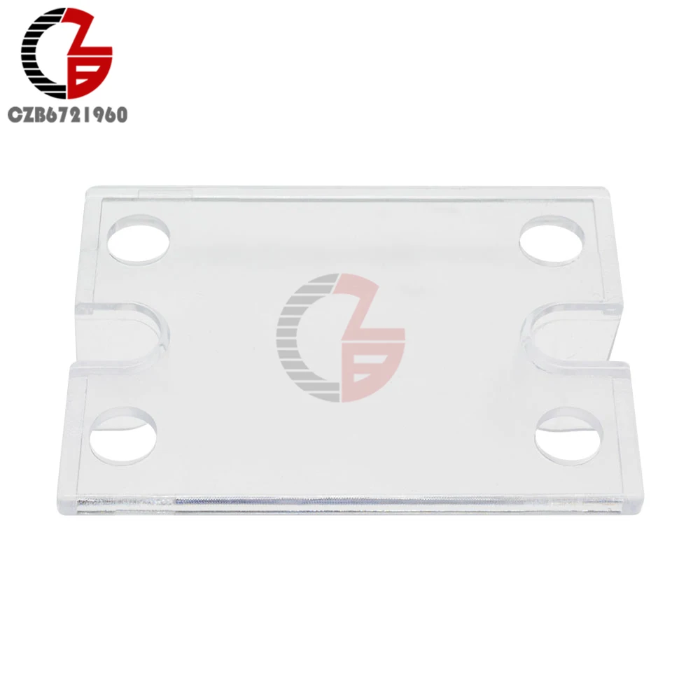 Safety Cover Case for Single Phase Solid State Relay SSR Clear Plastic Cover (solid state relay is not included)