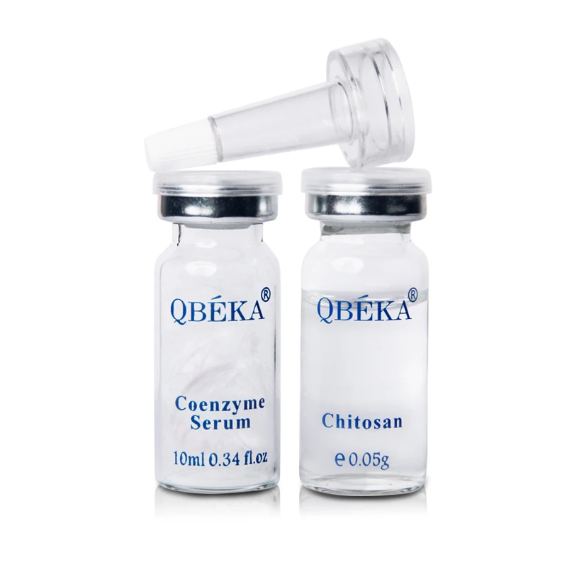 2 in 1 Kit siero antirughe coenzima antirughe rimozione rughe chitosano magico polipeptide seta Acne cura trattamento cura