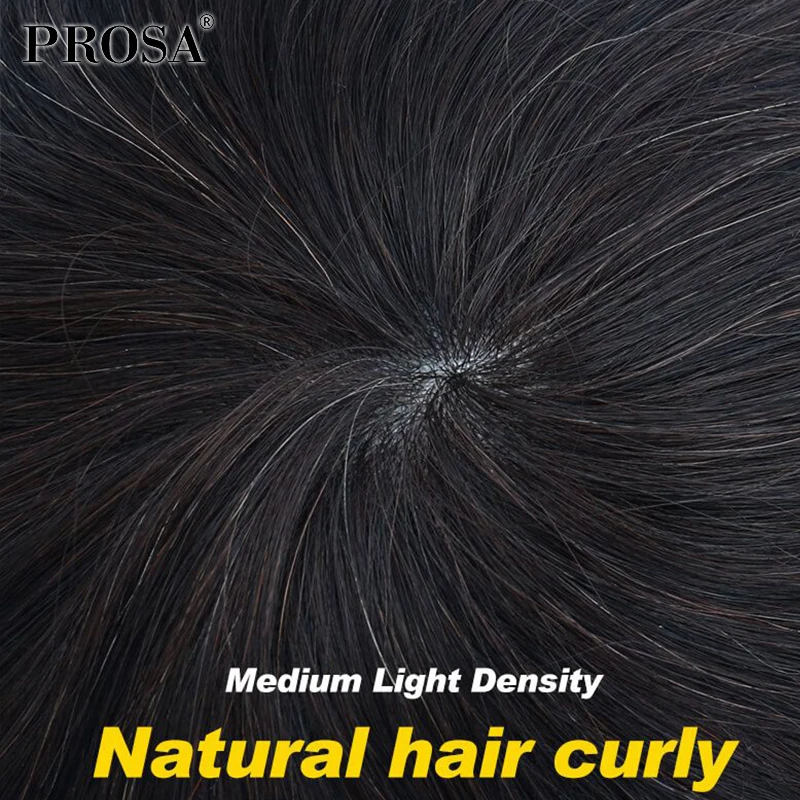 Peluca frontal de cabello humano para hombre, Unidad de cabello para hombres, sistema de reemplazo de peluca para hombres, piel de PU, peluca Remy Natural