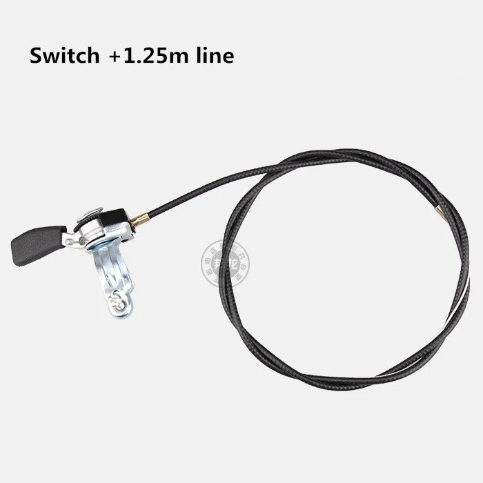 Xăng DIESEL Tillers Trowels 168F 170F Van Tiết Lưu Công Tắc 1.25m 1.6m Van Tiết Lưu Cáp