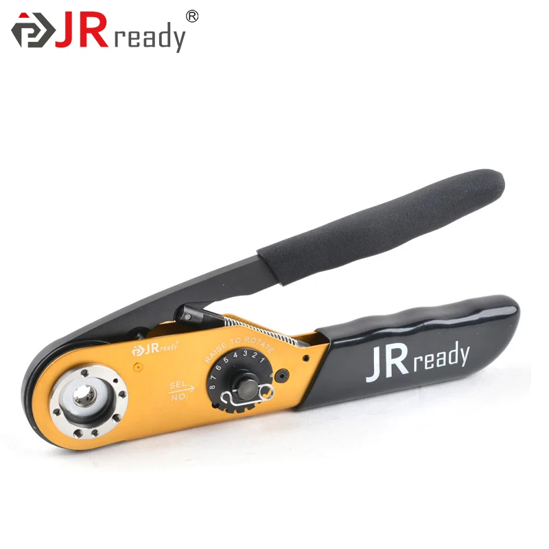 JRready ACT-M300 Crimping Device Crimp 6-14 AWG Terminal Crimper Suitable For Aviation Pin Crimping 62 Copper