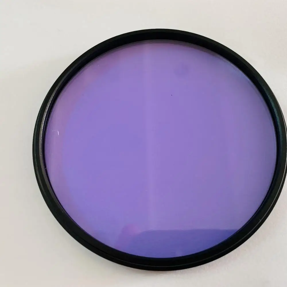 

diameter 82mm with metal frame for camera optical didymium glass PNB586